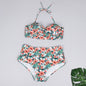 Ladies Swimsuit Fashion Print Ladies Split Swimsuit Sexy Bikini 1620975245201