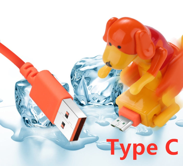 Compatible With , Rogue Dog Data Cable Type C For Android Sport Dog Mobile Puppy Data Cable Phone Charging Cable - 图片 8