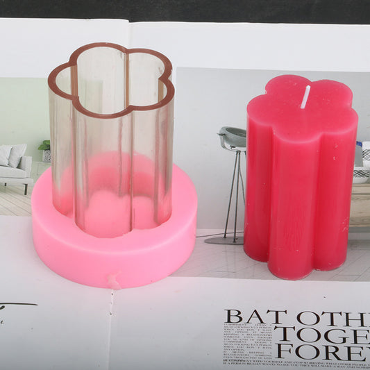 Acrylic Transparent Mold Cylindrical Candle Mold 1620990670353