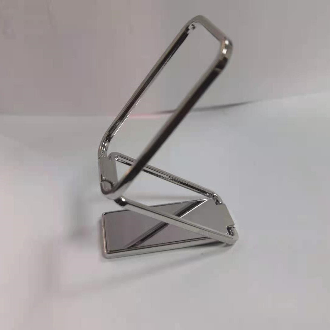 Mobile Phone Bracket Folding Ring Desktop Flat Retractable Magnetic Absorption Vehicle Metal Square Live Broadcasting Bracket - 图片 6