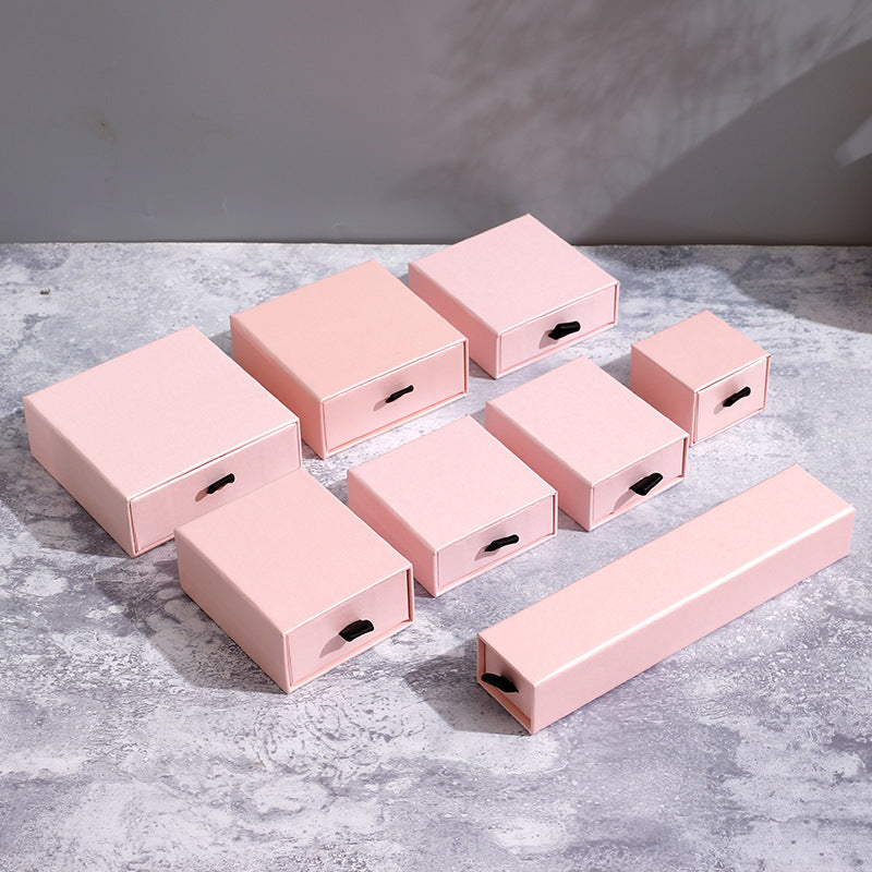 Jewelry Bracelet Jewelry Packaging Box Necklace Ring Earrings Drawer Storage Tray Custom Pull Gift Box 1621229591103
