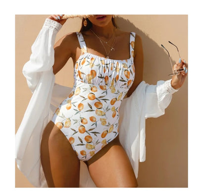 New Printed One-Piece Swimsuit Bikini Ladies Swimwear 1621229655483