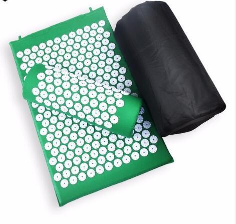 Round Buckle 27 NeedlesAcupuncture Mat, Yoga Mat, Massage Mat 3-Piece Set 1621241042701
