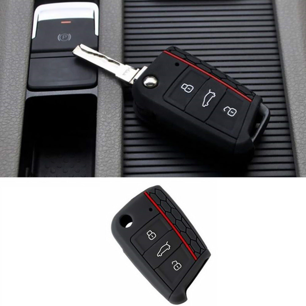 Brand New Color Silicone Key Case Car Key Case 1621254840641