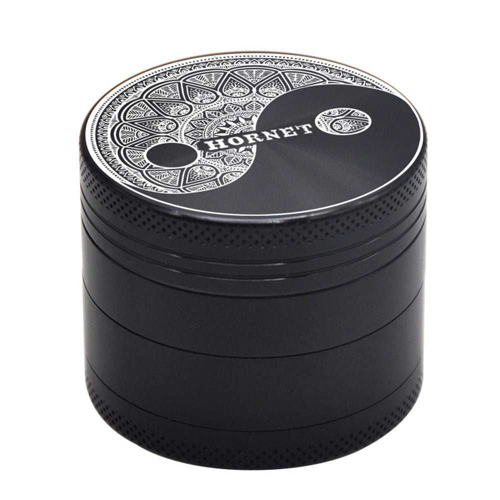 50mm Four-layer Aluminum Alloy Smoke Grinder Metal Smoke Grinder - HD Wireless Product #3