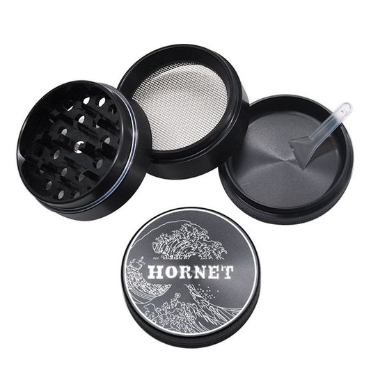 50mm Four-layer Aluminum Alloy Smoke Grinder Metal Smoke Grinder - HD Wireless Product #1