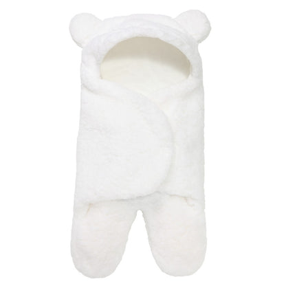 Lamb Plush Sleeping Bag Newborn Baby Swaddling Quilt 1621477101088