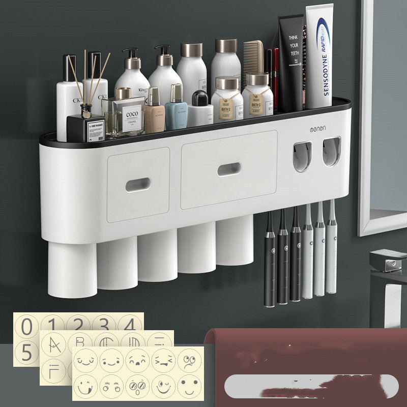 Toothbrush Rack Toothbrush Cup High Grade Gargle Wall Mounted 1621477464547