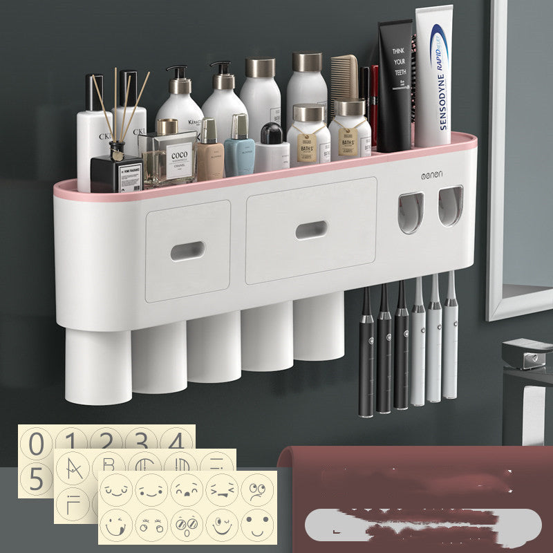 Toothbrush Rack Toothbrush Cup High Grade Gargle Wall Mounted 1621477464549