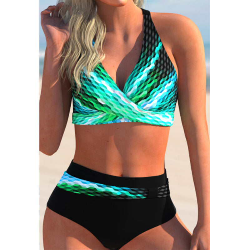 Swimwear Europe And The United States Cross-Border Trade Sexy Thin High Waist 1621498533904