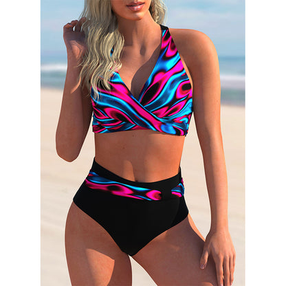 Swimwear Europe And The United States Cross-Border Trade Sexy Thin High Waist 1621498533906