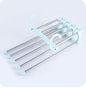 Household Multifunctional Stainless Steel Hanger, Two Hanging Pants Rack 1621499631806
