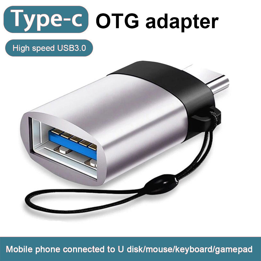 Type-C To Usb3.0 Female Adapter With Chain - 图片 2