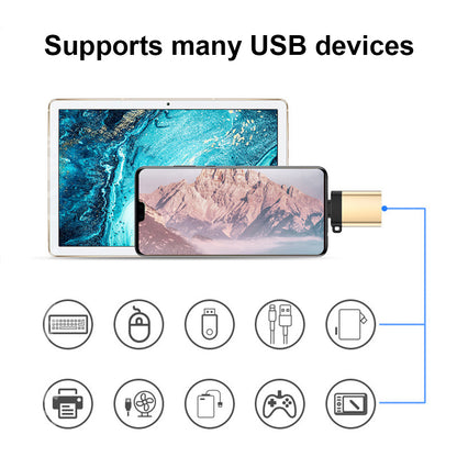 Type-C To Usb3.0 Female Adapter With Chain - 图片 3