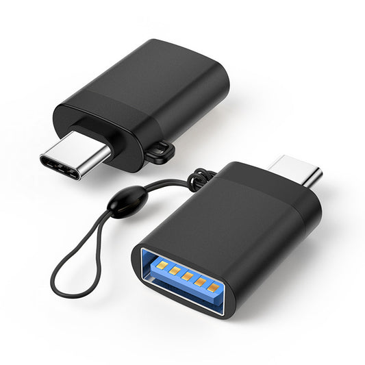 Type-C To Usb3.0 Female Adapter With Chain - 图片 1