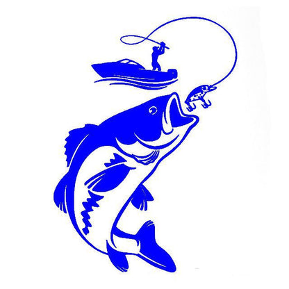Fishing Car Stickers Fish Car Stickers Wall Stickers Waterproof Stickers 1621582570229