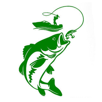 Fishing Car Stickers Fish Car Stickers Wall Stickers Waterproof Stickers 1621582570234