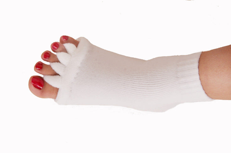 Massage Five-Toed Socks For Men And Women Five-Toed Open-Toe Yoga Socks 1621598907721