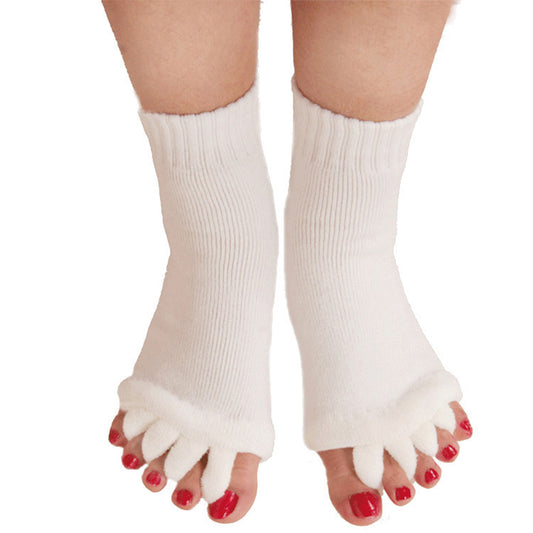 Massage Five-Toed Socks For Men And Women Five-Toed Open-Toe Yoga Socks 1621598907722