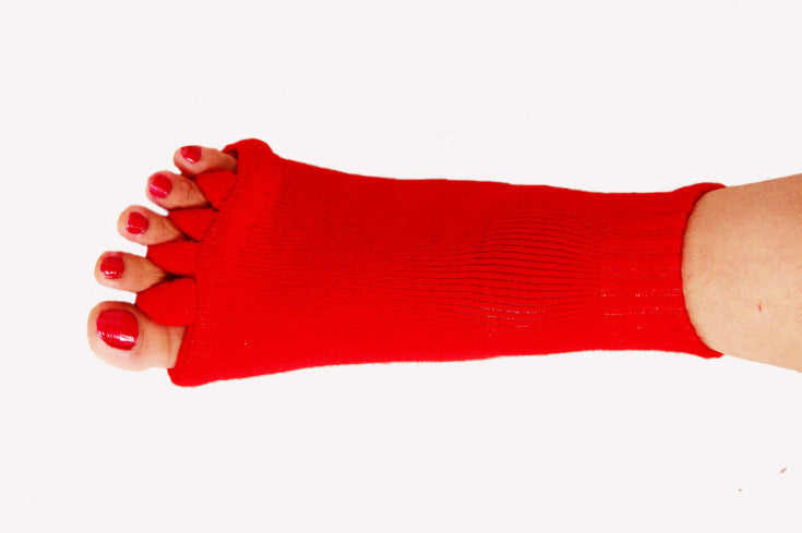 Massage Five-Toed Socks For Men And Women Five-Toed Open-Toe Yoga Socks 1621598907744