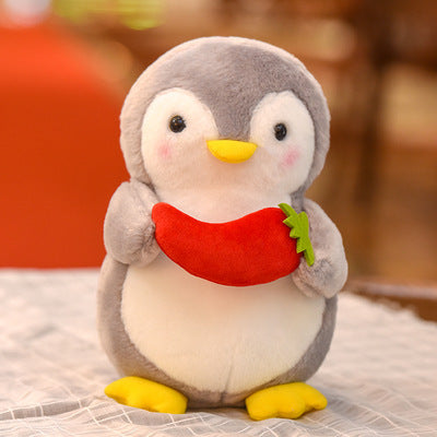 Cute Fruit Penguin Plush Toy Doll Ragdoll Birthday Gift 1621600065100