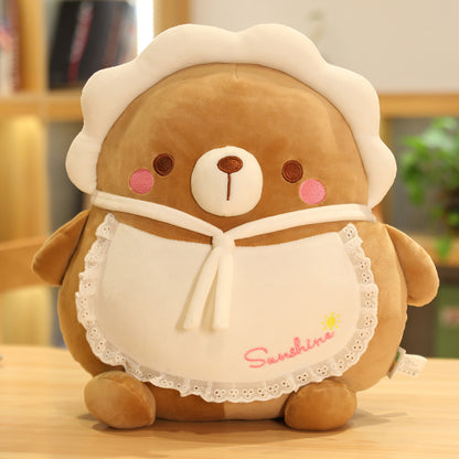 Stuffed Soft Bear Chick Plush Toys Cartoon Animals Penguin Pig Seal Pillow Kids Doll Cushion Children Gift 1621738379362