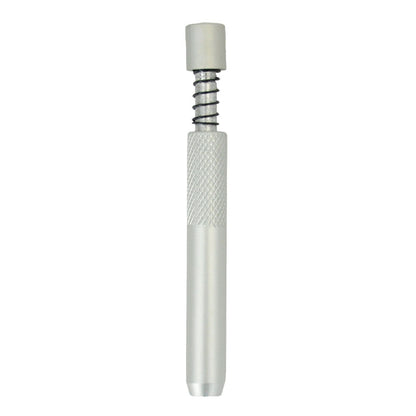 Aluminum Alloy Mini Pipe, Portable With Washable Spring Pipe, Smoking Accessories 1621820591549