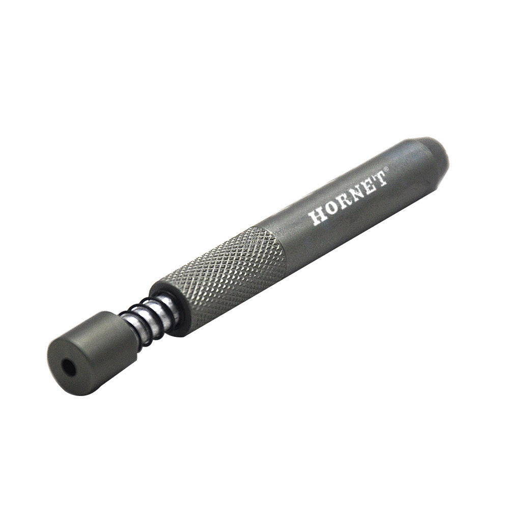 Aluminum Alloy Mini Pipe, Portable With Washable Spring Pipe, Smoking Accessories 1621820591551