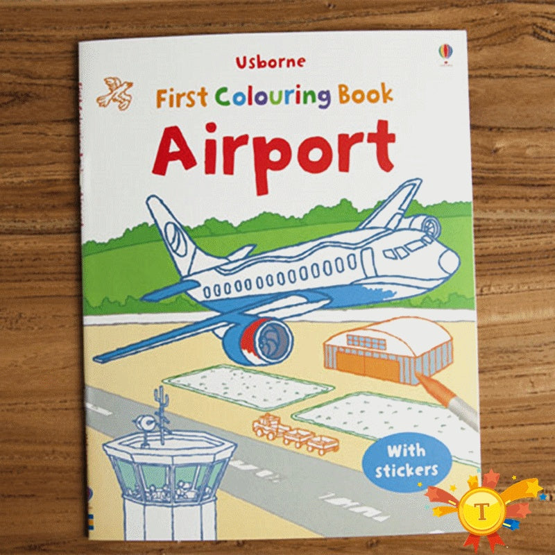 Children coloring sticker book 1621835041238