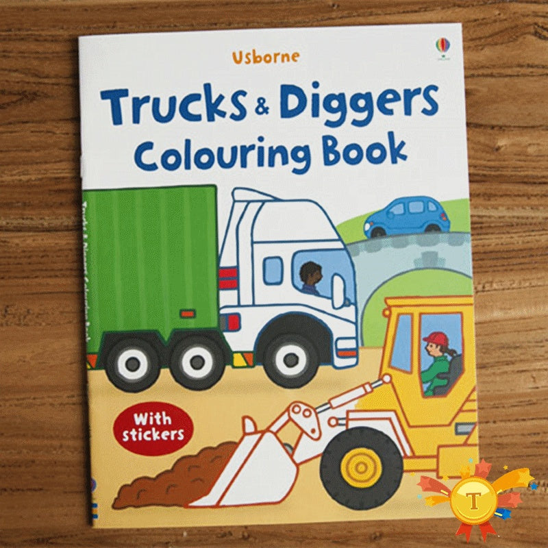Children coloring sticker book 1621835041239