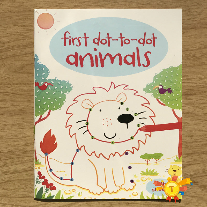 Children coloring sticker book 1621835041254