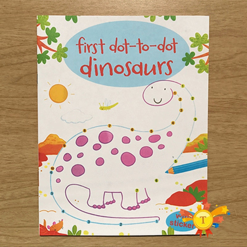Children coloring sticker book 1621835041523