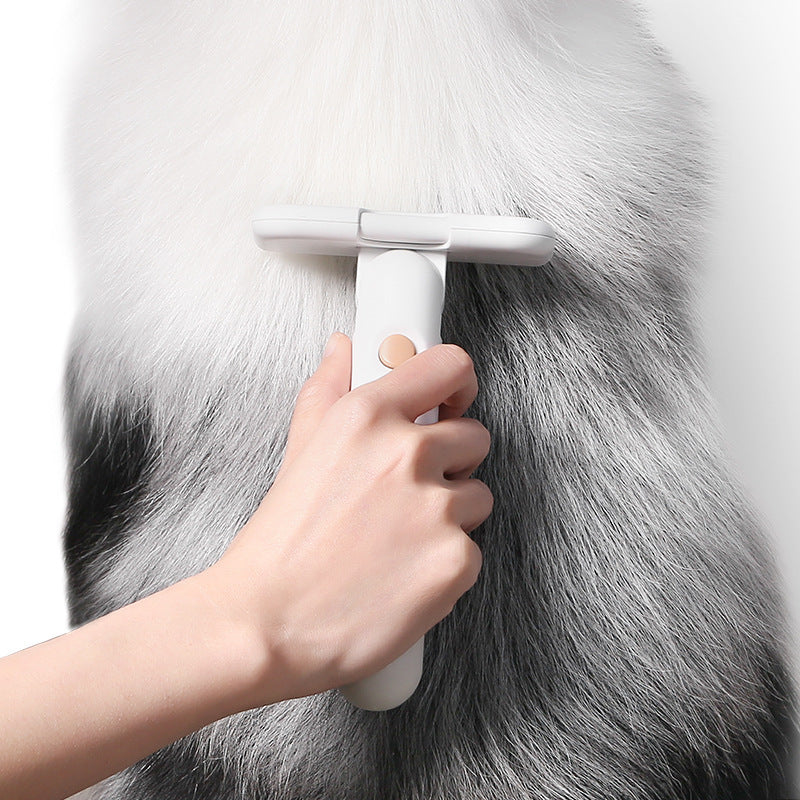 Pet Comb Cat Dog Hair Removal Comb Hair Removal Brush Five Modes Smooth Comb Teeth Do Not Injury Cats Products For Pets 16218