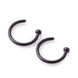 Fashion Creative Titanium Steel C-shaped Nose Ring 1621908424323