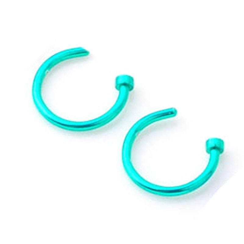 Fashion Creative Titanium Steel C-shaped Nose Ring 1621908447872