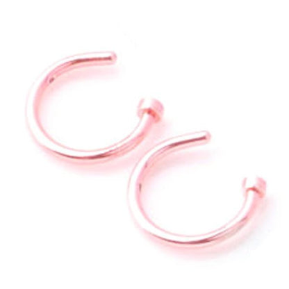Fashion Creative Titanium Steel C-shaped Nose Ring 1621908483903