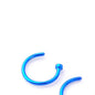 Fashion Creative Titanium Steel C-shaped Nose Ring 1621909136179