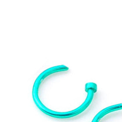 Fashion Creative Titanium Steel C-shaped Nose Ring 1621909136189