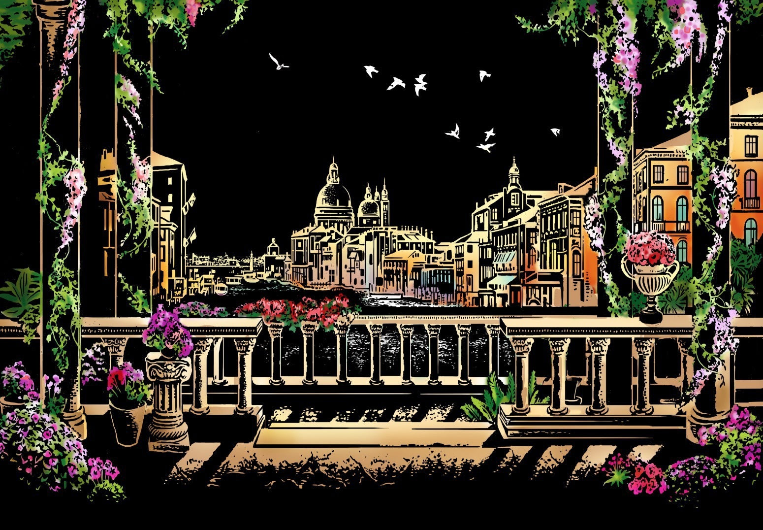 Creative City Night Scene Scratch Painting 1621911275619 f9a88652 fa92 4aeb 9474 70ccfb4c4a27