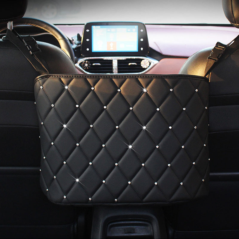 Car Storage Bag Handbag Holder Car Seat Storage Organizer Handbag Holder Auto Interior Stowing Tidying Car Middle Organizer 1