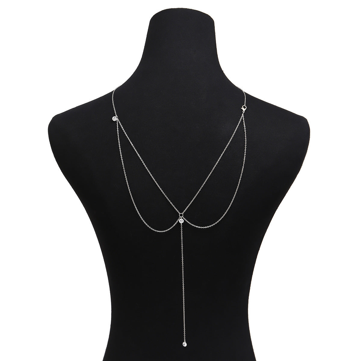 Fashion New Necklace Back Chain Simple Sexy Tassel Body Chain Street Necklace 1621927745528