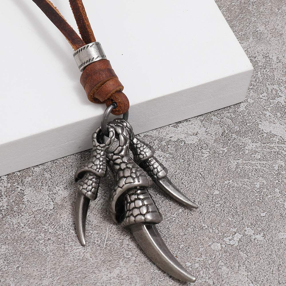 Men's Jewelry Personality Alloy Paw Pendant 1621930700277
