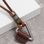Hip Hop Retro Leather Necklace European And American Style Brown Trendy Men's Collar Necklace 1621931807014