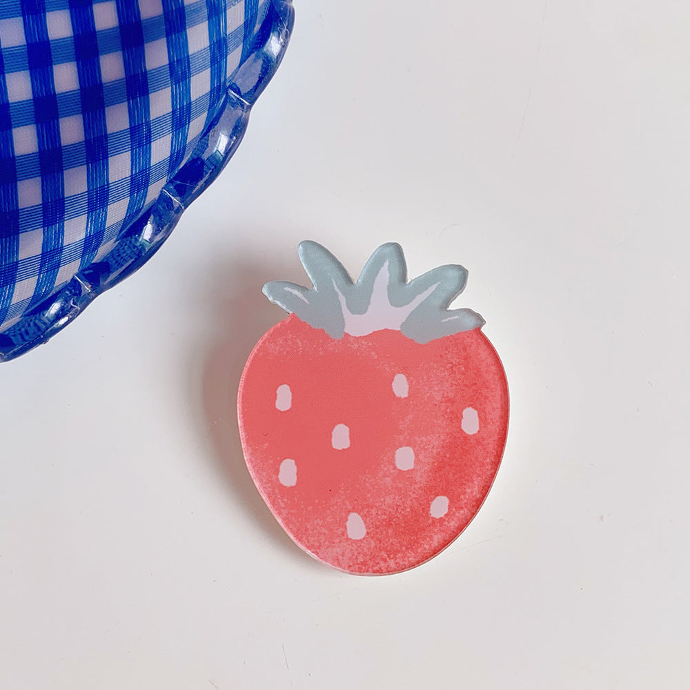 Creative Cartoon Acrylic Brooch Girl Accessories Clothes Bag Pendant 1621934856676