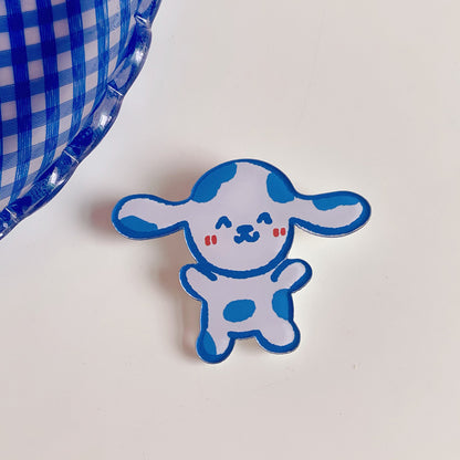Creative Cartoon Acrylic Brooch Girl Accessories Clothes Bag Pendant 1621934881503