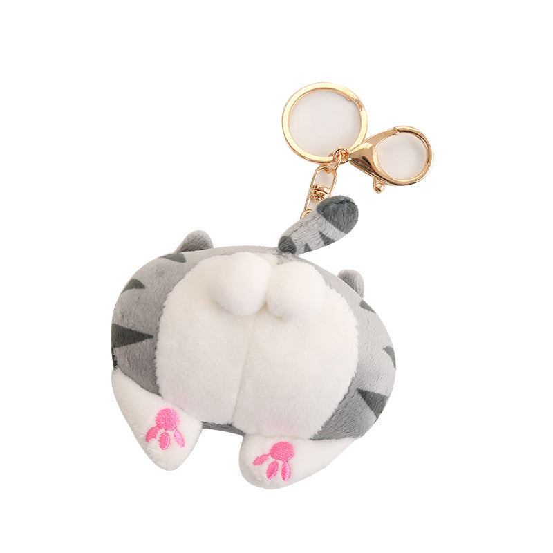 Butt Keychain Ladies Cute Plush Doll 1621935291601