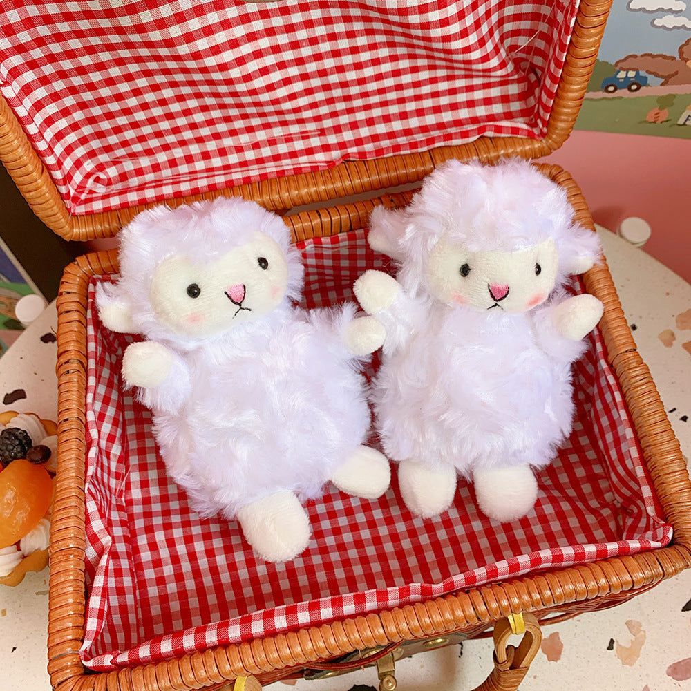 Cute Girl Cute Pendant Plush Doll Lamb Doll Doll Bag Pendant Soft Cute Accessories Keychain 1621943292173