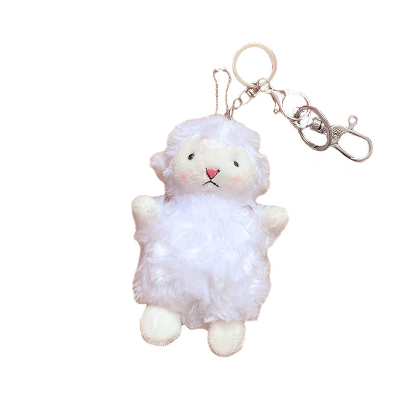 Cute Girl Cute Pendant Plush Doll Lamb Doll Doll Bag Pendant Soft Cute Accessories Keychain 1621943292174