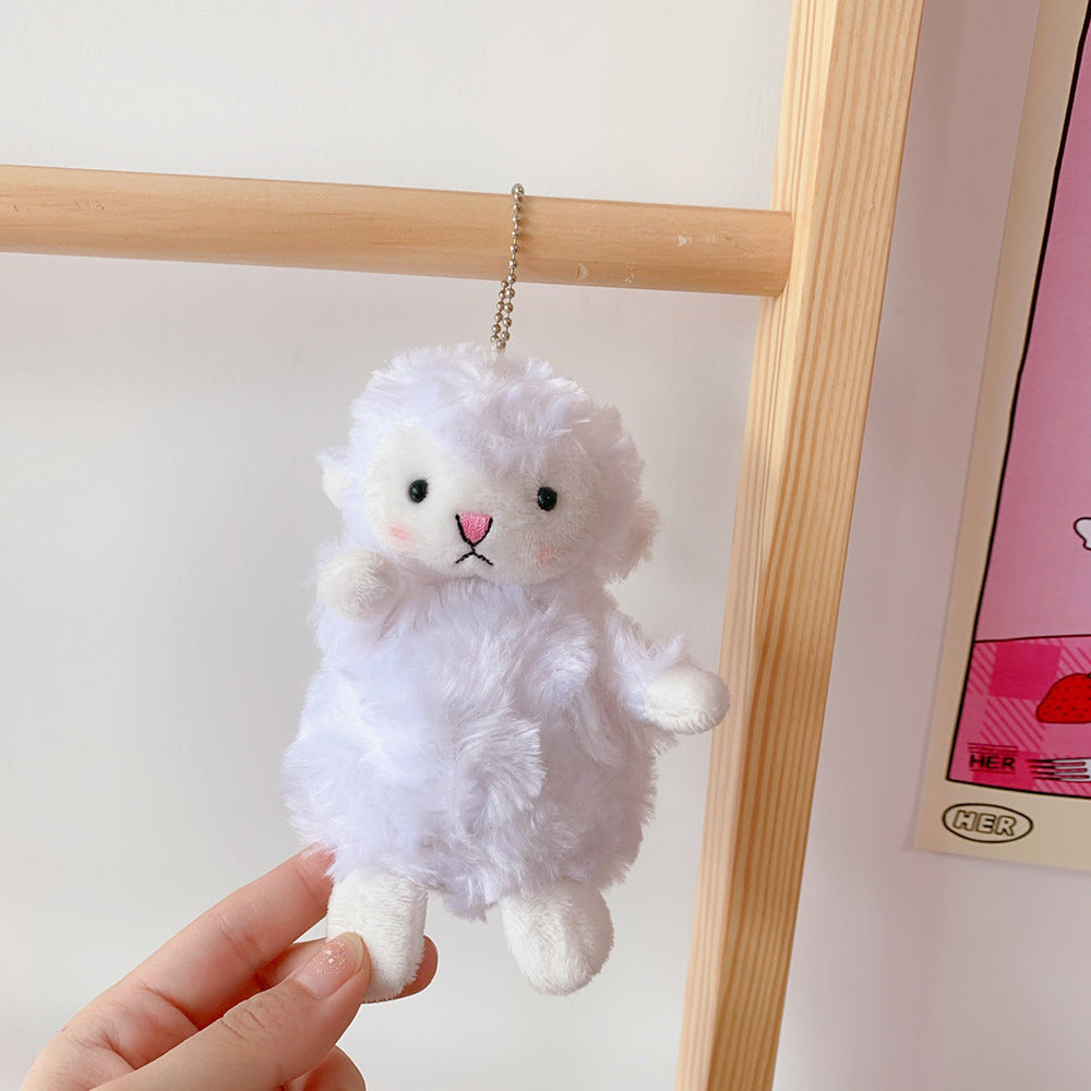 Cute Girl Cute Pendant Plush Doll Lamb Doll Doll Bag Pendant Soft Cute Accessories Keychain 1621943292176 43cb3b3c c2ac 44de 
