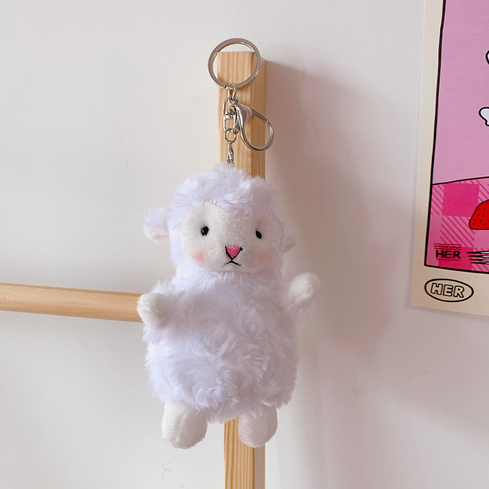 Cute Girl Cute Pendant Plush Doll Lamb Doll Doll Bag Pendant Soft Cute Accessories Keychain 1621943309625